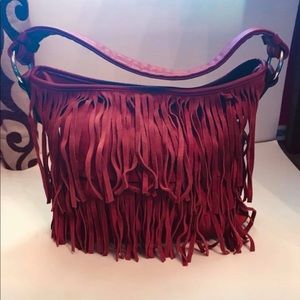 Tignanello fringe purse!